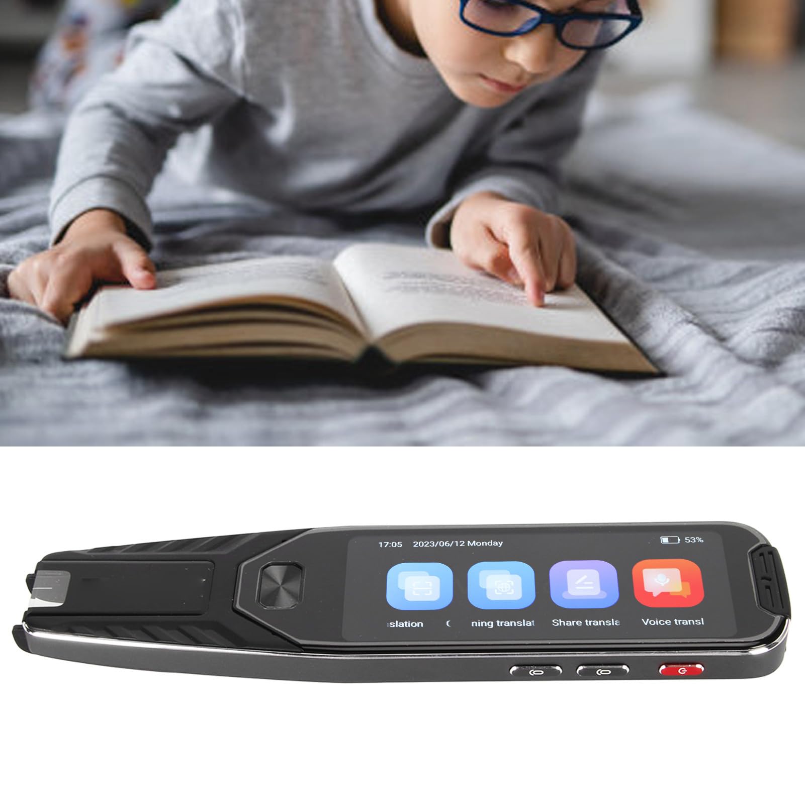 Amazon.co.jp: Nutriess Language Translator Pen ai Smart 134